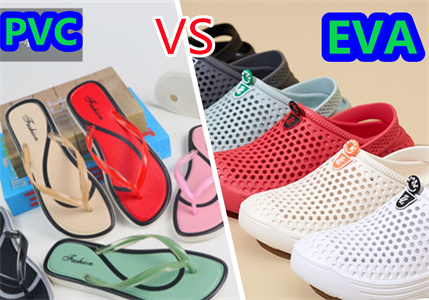 PVC o EVA, ¿qué material es mejor para las zapatillas?